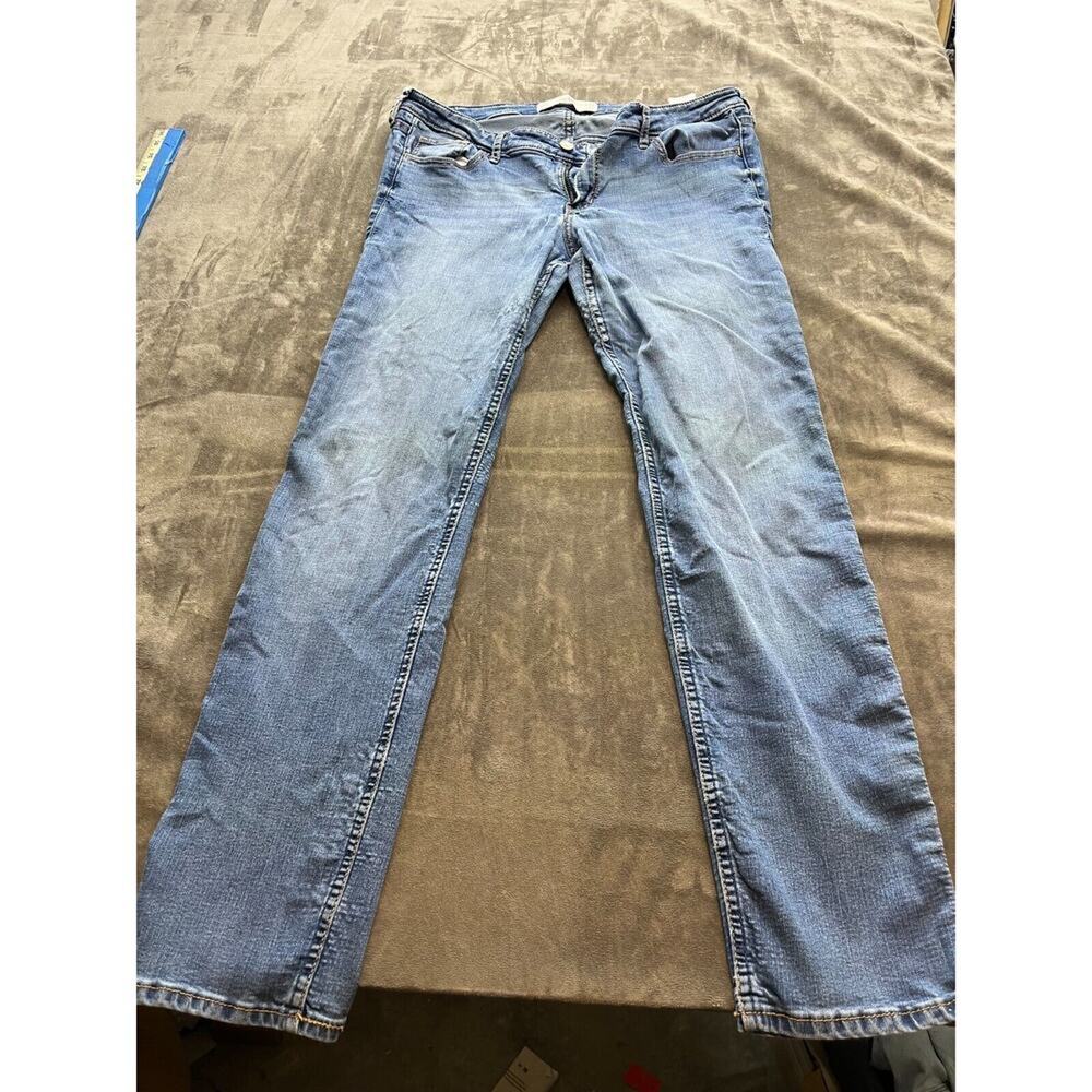 Hollister Skinny Blue Jeans Authentic Denim Men's‎ Size 32x32